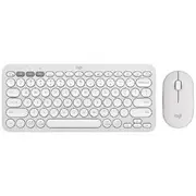 Logitech Pebble 2 Keyboard and Mouse Combo White