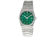 Tissot T-Classic PRX Stainless Steel Green Dial Quartz T137.410.11.091.00 100M Men's Watch