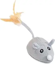Mouse Toy for Cats - Interactive Cat Toy with Mouse - Automatic Cat Wand Toy with Plume Electronic Motion/Moving Toys for Cats & Kittens