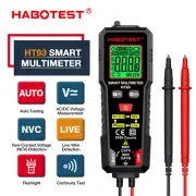 HABOTEST Digital Multimeter HT93 TRMS 2000 Counts Voltage Resistance Tester NCV