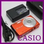 [二手] EX-Z250 紅色 CASIO EXILIM 數位相機輕​​巧/電池組膨脹 用過的【現貨/預購】