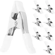 Tofficu 8pcs Heavy Duty Backdrop Spring Clamps for Photography Durable Clips with Strong Grip for DIY Projects Woodworking and Wedding Decorations