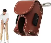 Lueear Golf Tee Pouch - Portable Golf Pouch with Belt Clip | Multi-functional Lightweight Golfing Equipment for Tournament Events Driving Range Course