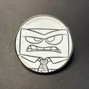 Anger Inside Out 2 Mystery Figpin Disney Pixar Uncommon White Out Pin