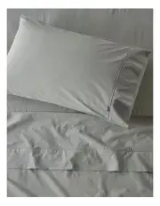 [Vue] Stonewashed Cotton Pillowcase Pair in Ash