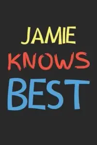 在飛比找博客來優惠-Jamie Knows Best: Lined Journa