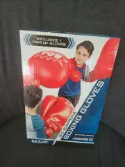 NIB Big Boppers Red Boxing Gloves MAJIK