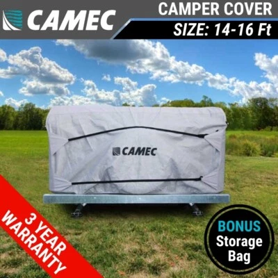 Camec 14-16 ft Camper Trailer Cover 4.3-4.8m fits Jayco Swan, Flamingo & Penguin