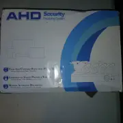 AHD Security Recording System + Four Cameras & Installed 500GB HD Excellent Sys.