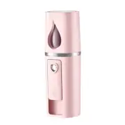 Mini Nano Mist Sprayer Cooler Facial Steamer Humidifier USB Rechargeable Face Mo