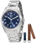 Longines Spirit Automatic Stainless Steel Leather/NATO Mens Watch L3.811.4.93.9