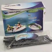 HUI 200 Sevylor 2 Person 6ft Inflatable Raft Boat Holds Up to 370lbs W/ Paddles