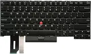 AUTENS Replacement US Keyboard for Lenovo ThinkPad T490s T495s T490S T495S E490S T14S P1 X1 Extreme Gen1 Gen2 Laptop No Frame (Backlight)
