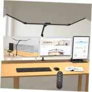 3000 Lumen Ultra Bright Architect Desk Lamp with Clamp, 36W Tall Overhead Led
