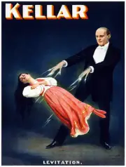 18x24"Decoration CANVAS.Interior room design.Kellar magic show.Mystic.6456