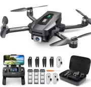 TENSSENX TSRC Q8 Fordable GPS Drone 4k Brushless 3 Batteries (Brand New)