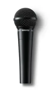 Shure SM58-BLK Dynamic Wired Microphone - Black