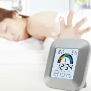 Digital LCD Thermometer Humidity Meter Hygrometer Room Temperature Alarm Clock