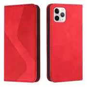 iphone 11 pro max Case, PU Leather Flip Cover ic Closure Wallet Card Slots Stand Case