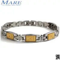 在飛比找PChome24h購物優惠-【MARE-316L白鋼系列】：金箔(彌勒佛像圖)窄 款