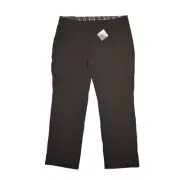EDDIE BAUER NEW $90 carbon Flexion Polar Lined Slightly Curvy Straight Pant 16