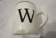 Williams Sonoma "W" Initial Mug *new*