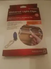 Universal Light Clips Works On Gutters, Shingles & Titles 25 Clips