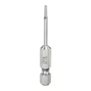 T6 Security Torx Bit 1/4" Hex Shank 2" Long Tamper Resistant Star Bits