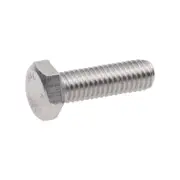 Hex Head Screws Bolts 304 Stainless Steel Metric Flat Hexagon Coarse Threaded Machine Cap Fully Thread Assortment SUS Storage Silver M5x16mm