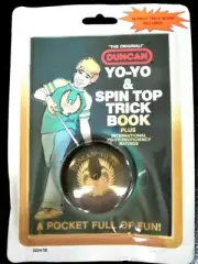 RARE DUNCAN The Original Professional Yo-Yo & Spin Top Trick Book 3224TB MNIB