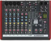 Allen & Heath ZED-10FX 10 channel Mixer with USB Audio Interface and Effects