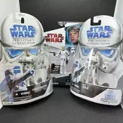 Star Wars The Legacy - Saga Legends - Spacetrooper Luke Skywalker Han Solo Set