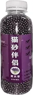 Natural deodorizing cat Litter Particles can Safely deodorize cat Litter, Used to Absorb Various Odors and deodorize, Suitable for All Kinds of cat Litter Buckets (Lavender Smell)