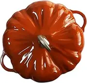 Soup Pot Pumpkin Enameled Cast Iron Pot Orange Stew Pot Enamel Stock Pot Stew Pot