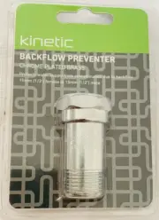 Kinetic Chrome Backflow Preventer FREE POSTAGE