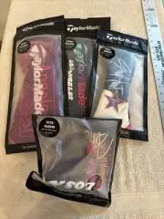 TaylorMade 2023 U.S. Open Headcover Set - Driver, Fairway, Rescue, Blade Putter