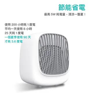 【 GOSHOP 】桌面型微型便攜迷你冷氣 水冷扇 致冷空調-可拆洗濾網 (5.4折)