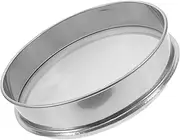 MINAOLULUS Fine Mesh Glaze Strainer: 100-mesh Round Filter for Ceramic Clay and Pigments - Stainless Steel 25cm Sieve - Ceramic Project Filtering Tool