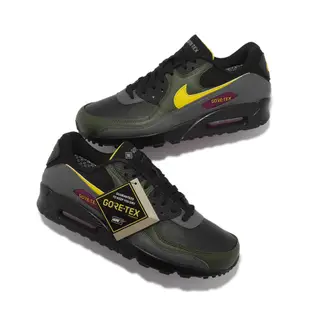 Nike Air Max 90 GTX Gore-Tex 灰 綠 黃 氣墊 男鞋 休閒鞋【ACS】 DJ9779-001
