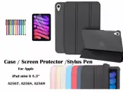 For Apple iPad mini 6th generation PU Leather Smart Case Cover