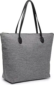 [NNEE] Water Repellent Light Weight Nylon Polyester Tote Bag Handbag