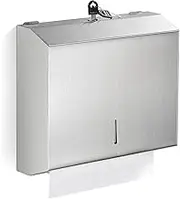 Paper Towel Dispenser Wall Mount Commercial, C Fold Multifold Hand Paper Towel Dispenser, Stainless Steel Tissue Holder