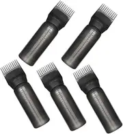AUTSUPPL Hair Dye Bottle with Applicator Comb 5pcs Hair Fiber Applicator Scalp Oil Dispenser