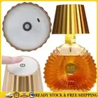 Wireless Bottle Lamp Rechargeable 3 Colors Dimmable LED Table Lamp (Gold C) .