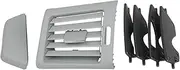 AC Air Conditioning Vent Outlet Car Left Front Air Outlet Vent Dash Panel Grille Cover,for Mercedes Benz,for W251 R Class Interior Mouldings Panel Grille 2518300154(Model A Gray)
