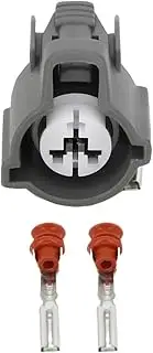 Xiaojiang Store 2 Pin Car Waterproof Connector Automotive Plug with Terminal 6189-0533, DJ70238Y-2-21 (Size : 10 Sets)