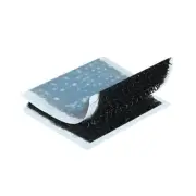 Tape Logic Hook and Loop Logic Precut Squares 1" x 1" (200 Squares)