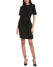 Vince Side Tie Midi Dress