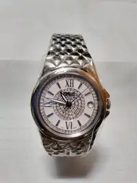 在飛比找Yahoo!奇摩拍賣優惠-HOGA王室尊貴白色機械男錶3.8cm