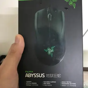 Razer abyssus 地獄狂蛇2014電競滑鼠（黑色）